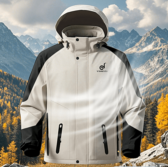 レインウェア 多機能アウトドア防水ジャケット