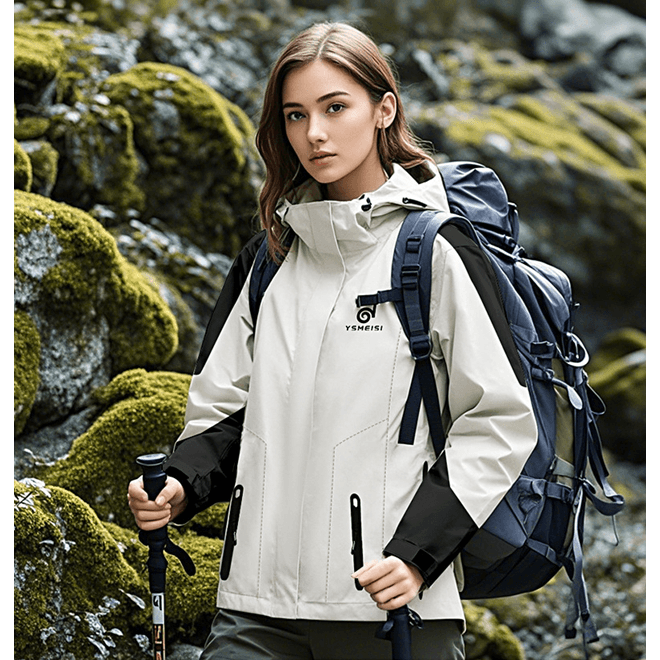 レインウェア 多機能アウトドア防水ジャケット