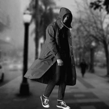 レインウェア ストリート ロングレインコート