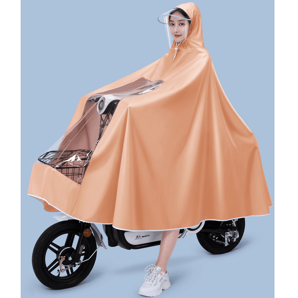 レインウェア 街乗り快適 二輪車用ポンチョ