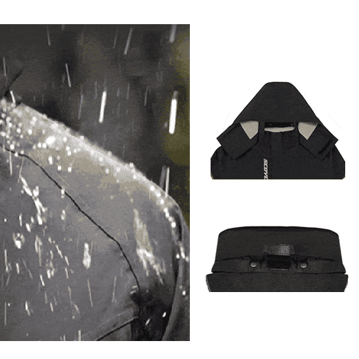 レインウェア バイク用オールシーズン防水ジャケット