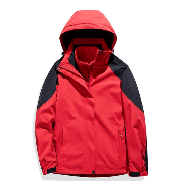 レインウェア アウトドア三層防水マウンテンパーカー