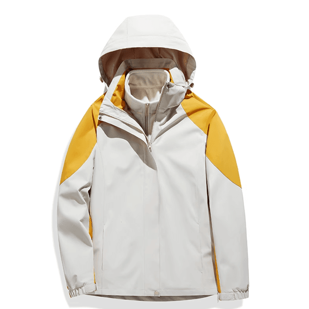 レインウェア アウトドア三層防水マウンテンパーカー