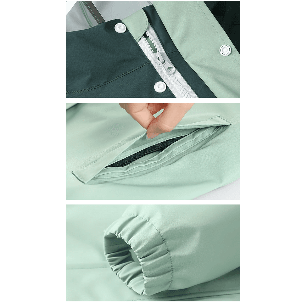 レインウェア キッズ すっぽりレインコート