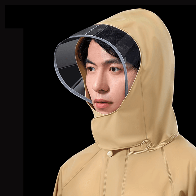 二重構造防水レインウェア