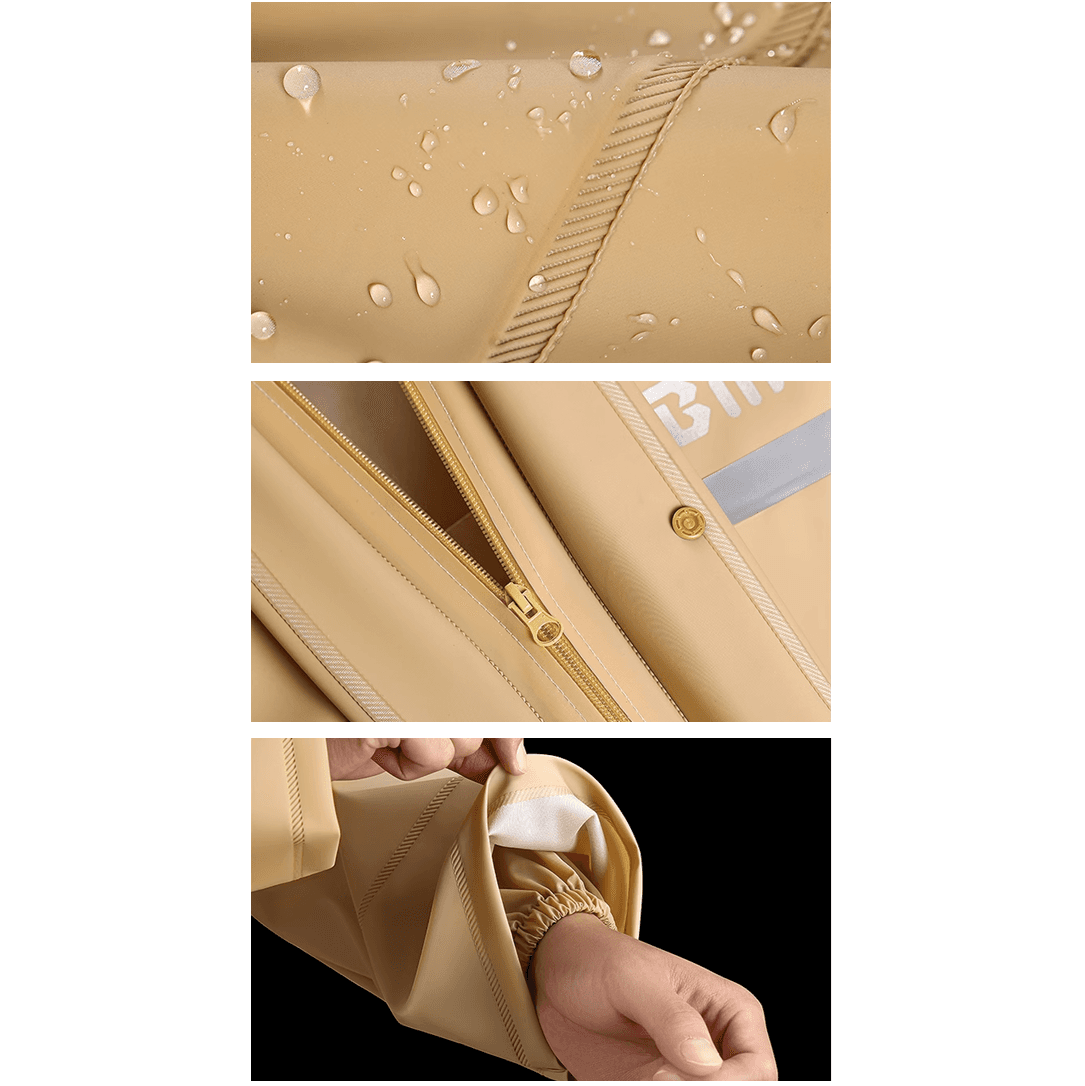 二重構造防水レインウェア