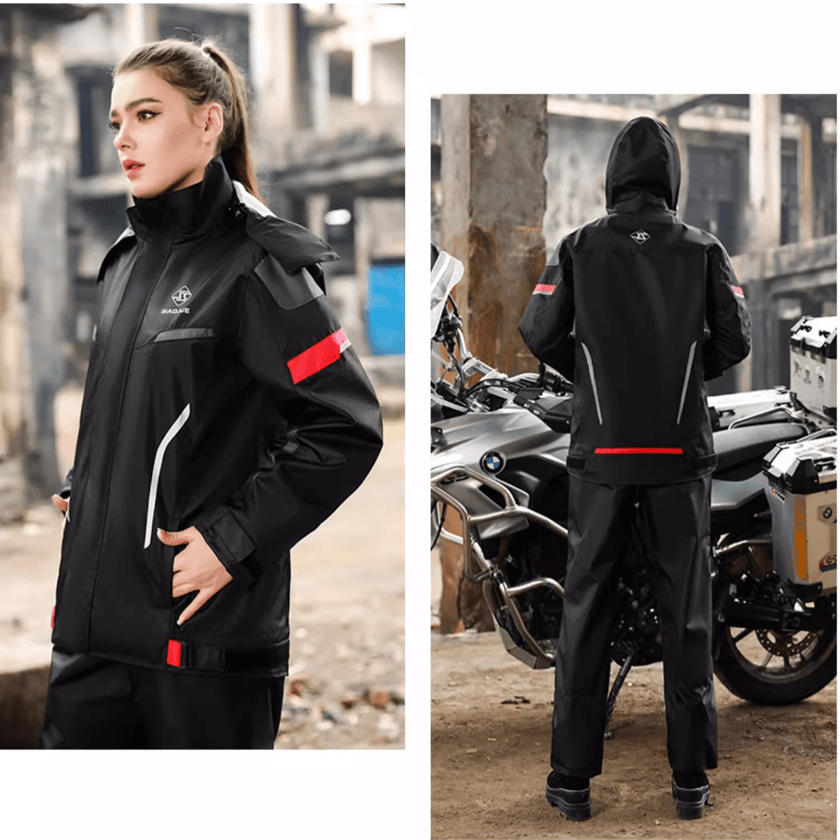 レインウェア 機能性バイク用全天候型ウェア
