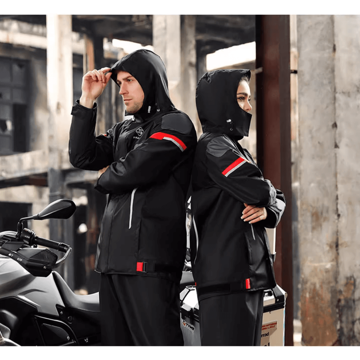レインウェア 機能性バイク用全天候型ウェア