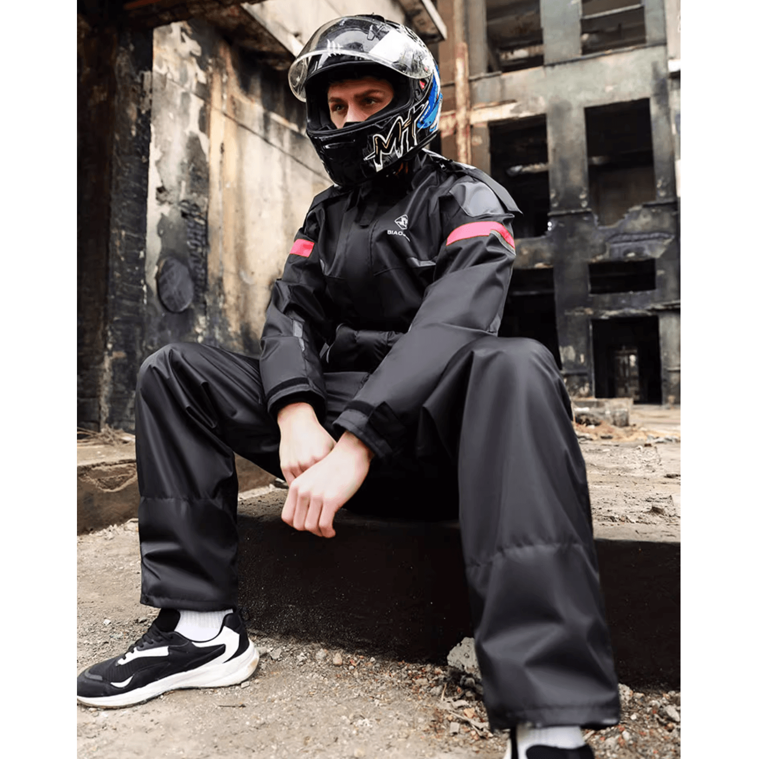 レインウェア 機能性バイク用全天候型ウェア