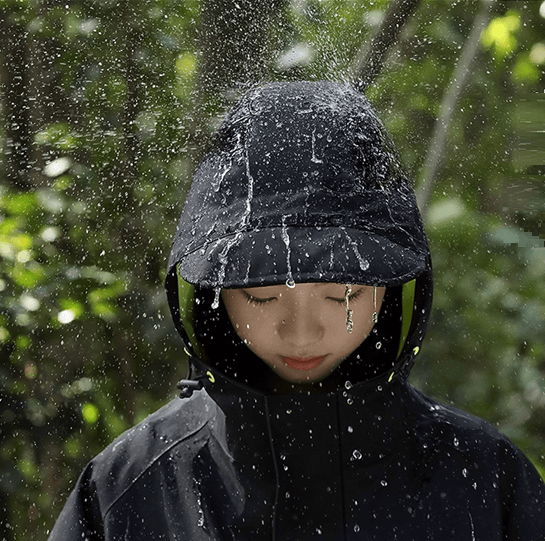 レインウェア 雨の日の冒険者 ロングレインコート