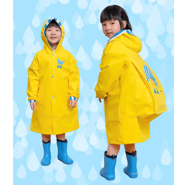 ぐんぐんのびのび雨空レインウェア