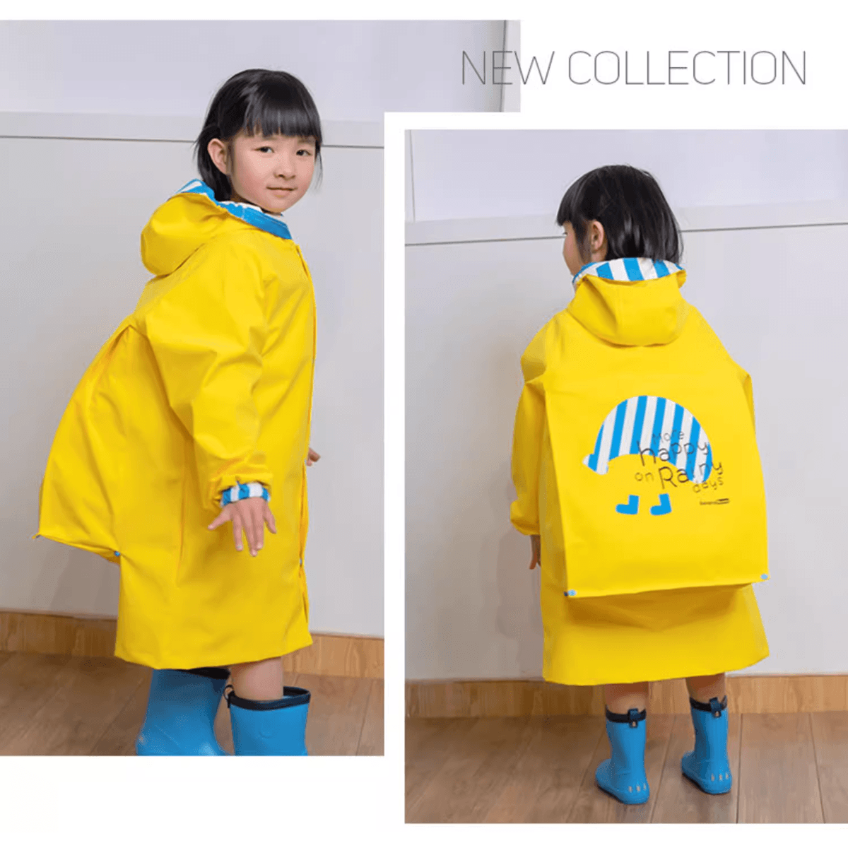 ぐんぐんのびのび雨空レインウェア