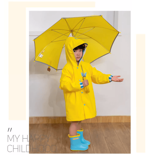 ぐんぐんのびのび雨空レインウェア