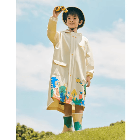 小学生のための雨の日おでかけレインウェア