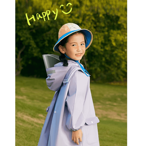 小学生のための雨の日おでかけレインウェア