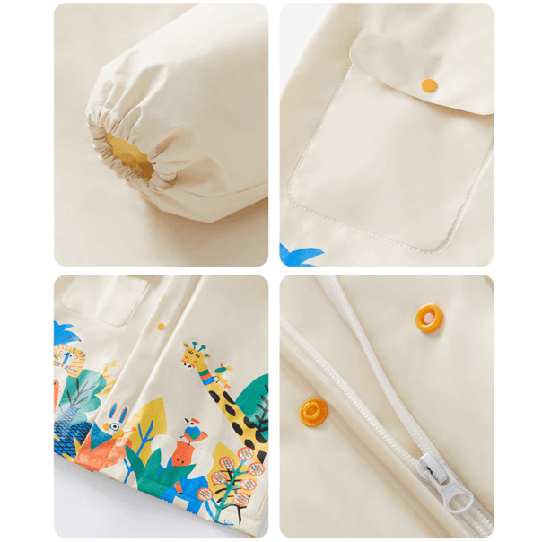 小学生のための雨の日おでかけレインウェア