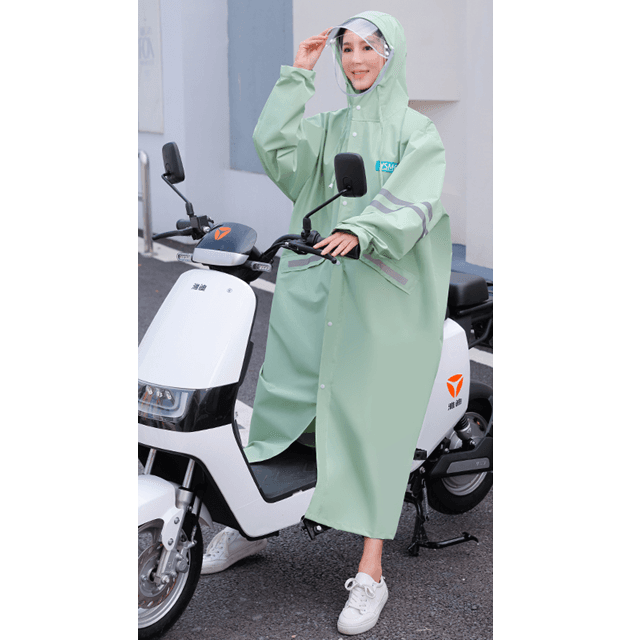 レインウェア 長丈ひざ下スタイリッシュレインコート