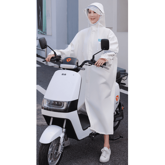 レインウェア 長丈ひざ下スタイリッシュレインコート