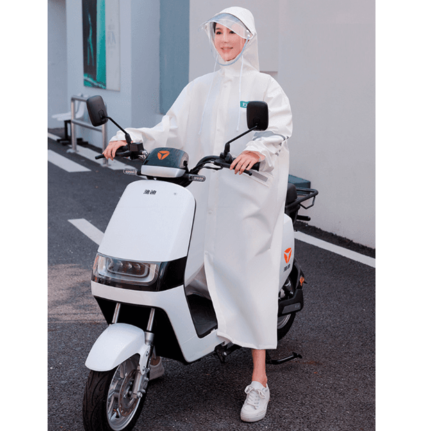 レインウェア 長丈ひざ下スタイリッシュレインコート