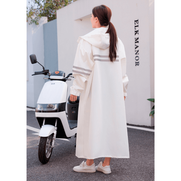 レインウェア 長丈ひざ下スタイリッシュレインコート