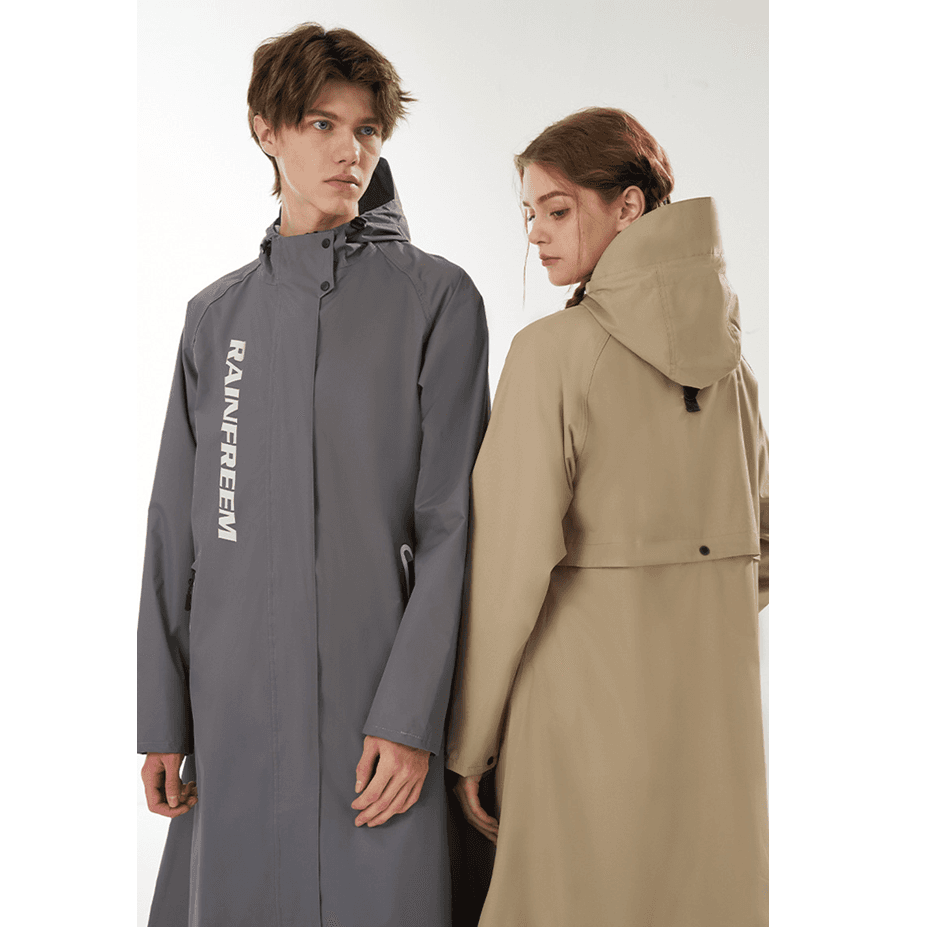 多機能ロング丈レインウェア