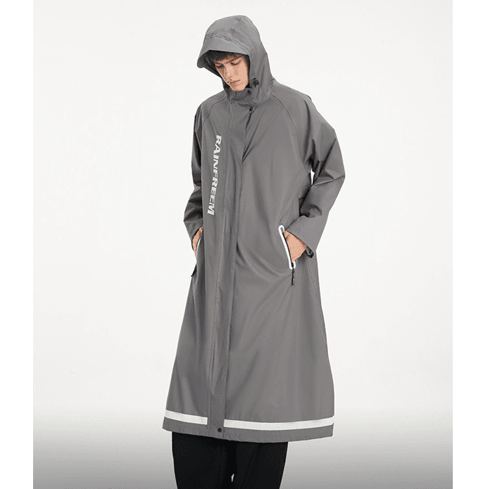 多機能ロング丈レインウェア