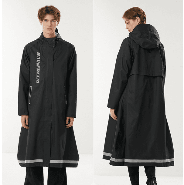 多機能ロング丈レインウェア