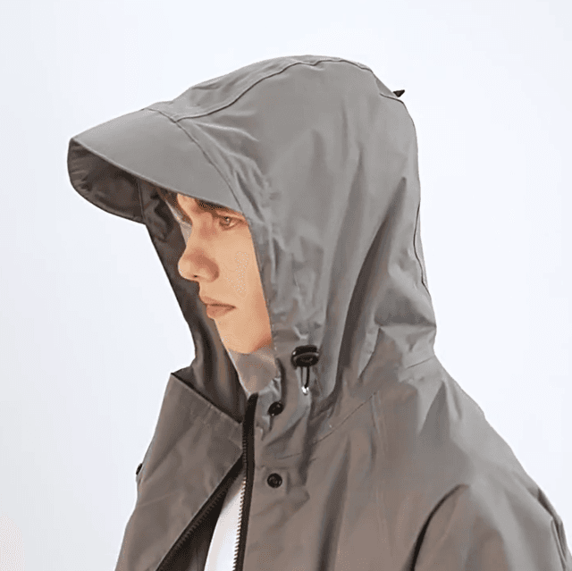 多機能ロング丈レインウェア