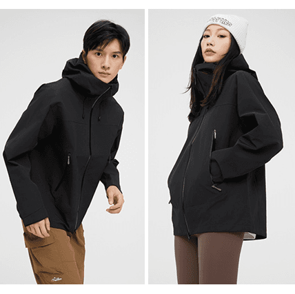 アウトドア対応 多機能レインウェア