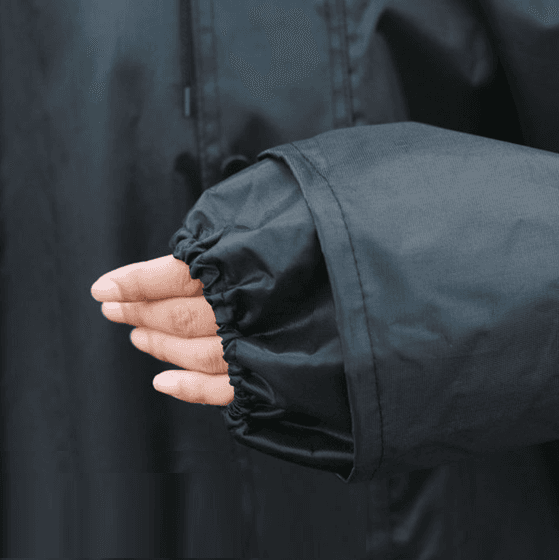 透明フード付き全身防水レインウェア