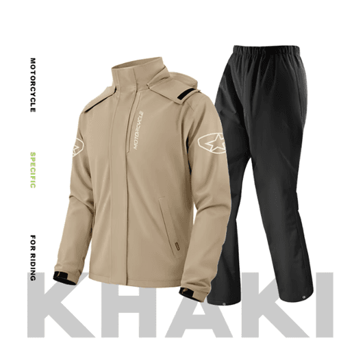 高級防水防風レインウェア