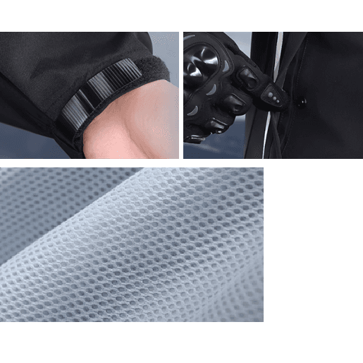 高級防水防風レインウェア