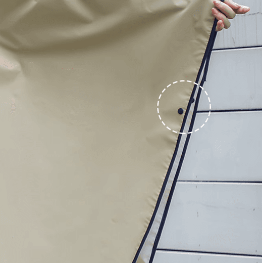 レインウェア やわらか防水ポンチョ雨衣