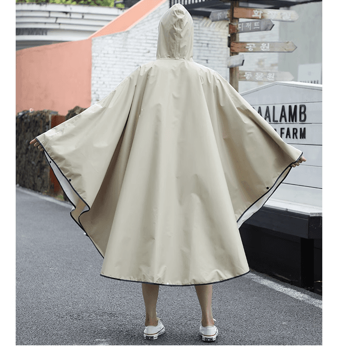 レインウェア やわらか防水ポンチョ雨衣