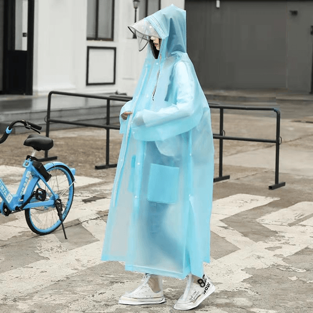 レインウェア 全身すっぽり快適レインコート