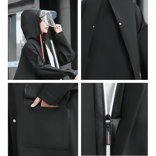 レインウェア 全身すっぽり快適レインコート