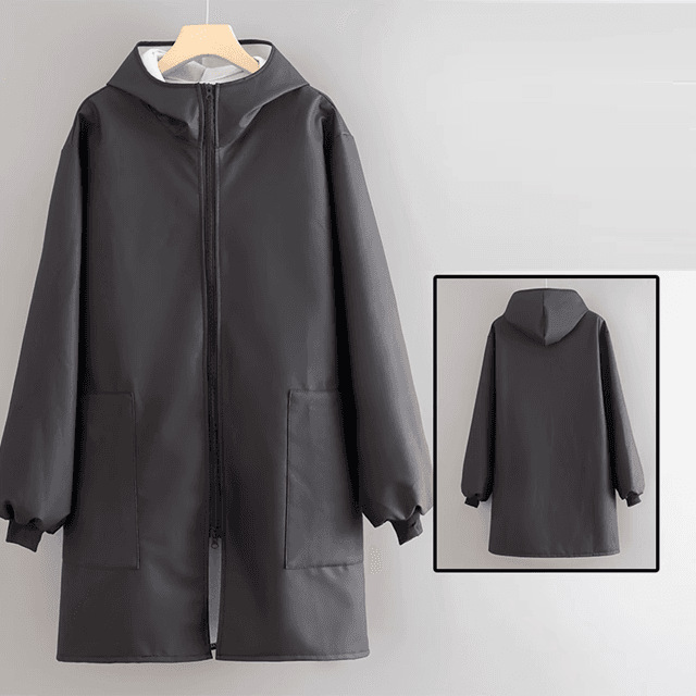 レインウェア すっきりシルエット あったかレインコート