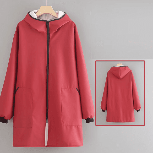 レインウェア すっきりシルエット あったかレインコート