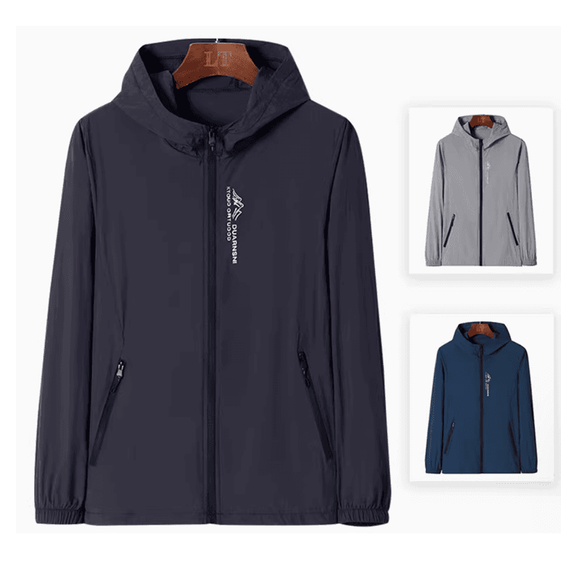 レインウェア 軽量スポーティ ウィンドブレーカー