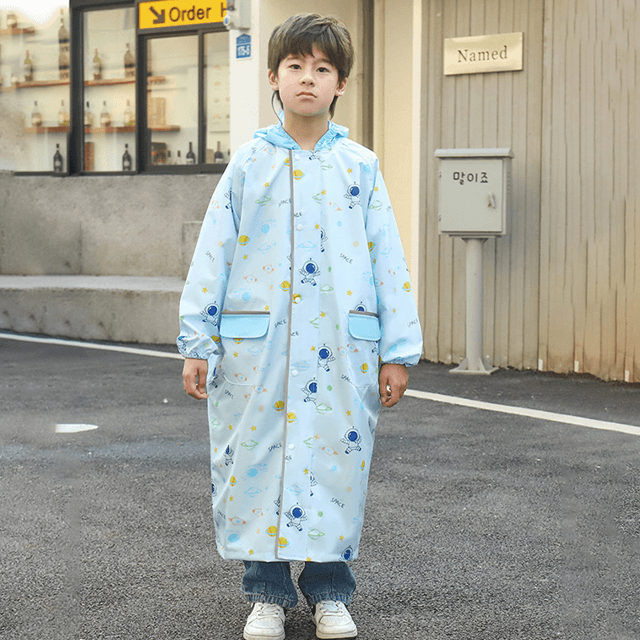 レインウェア かわいい柄のお出かけレインポンチョ