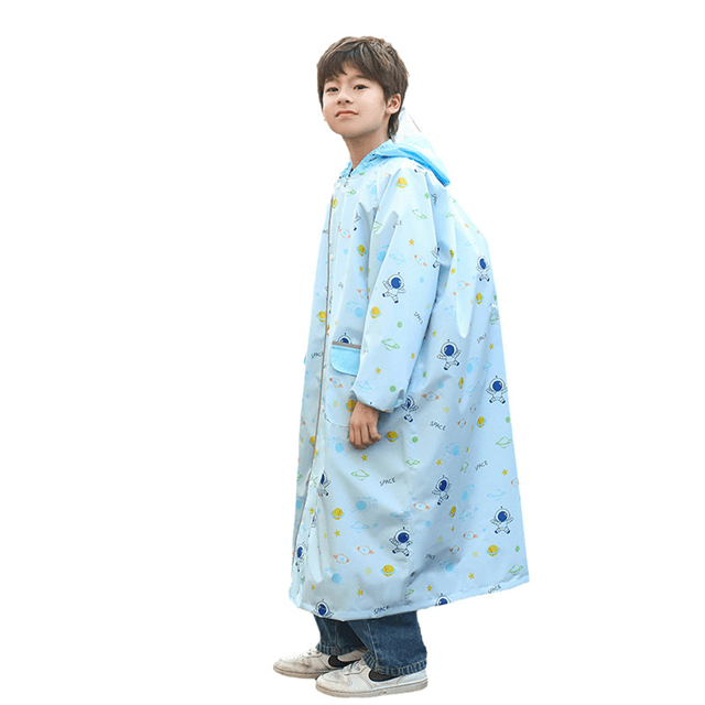 レインウェア かわいい柄のお出かけレインポンチョ