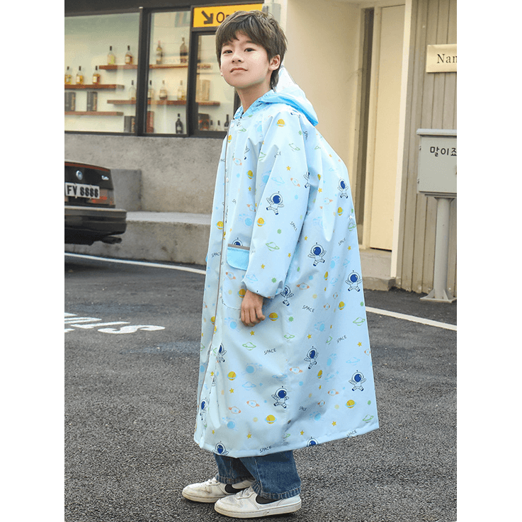 レインウェア かわいい柄のお出かけレインポンチョ
