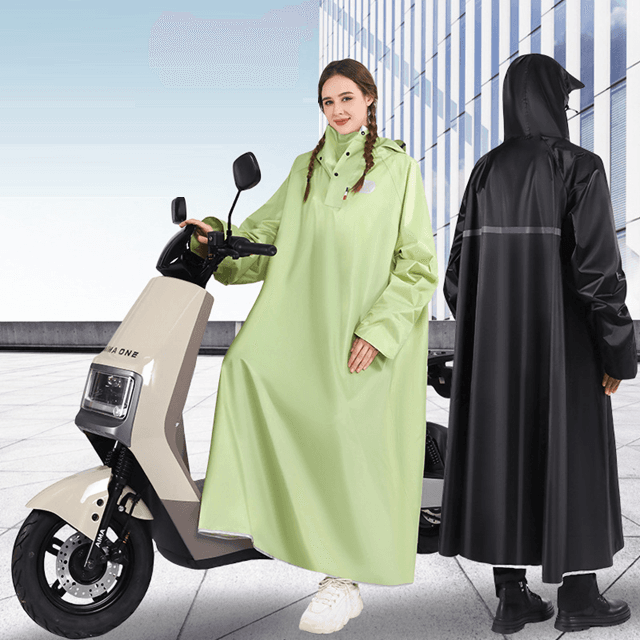 レインウェア 全身ロング バイク用雨合羽