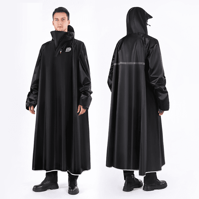 レインウェア 全身ロング バイク用雨合羽
