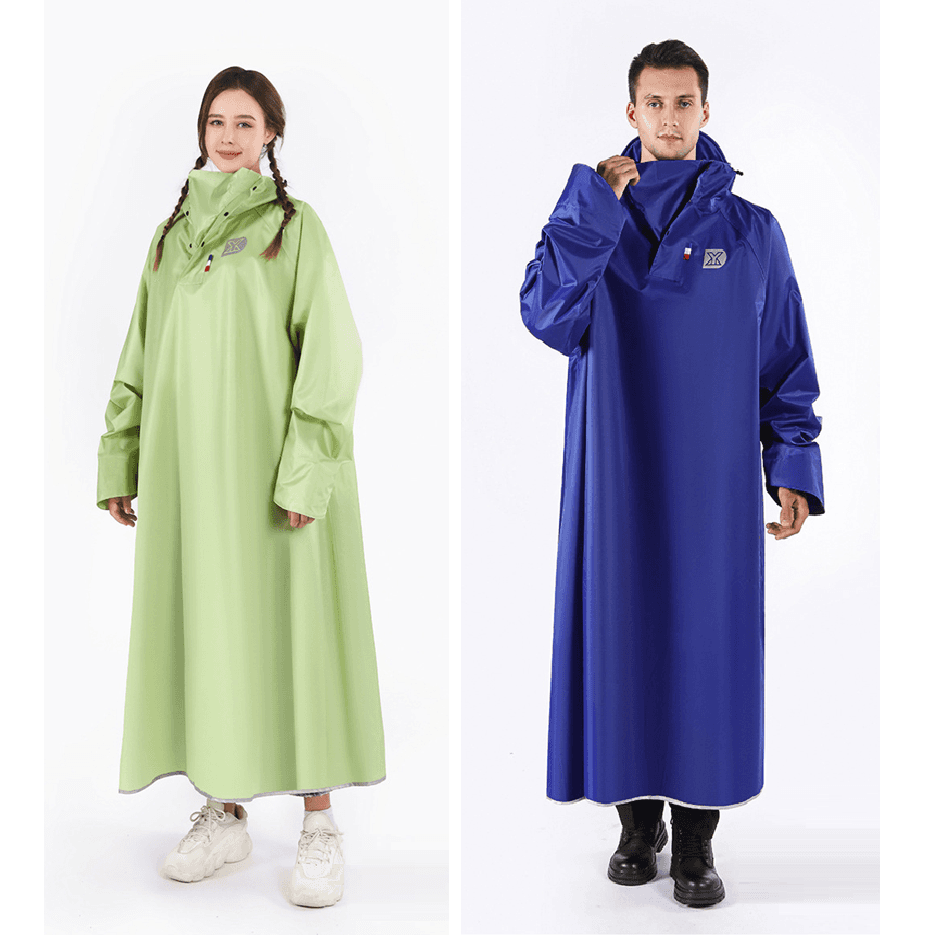 レインウェア 全身ロング バイク用雨合羽