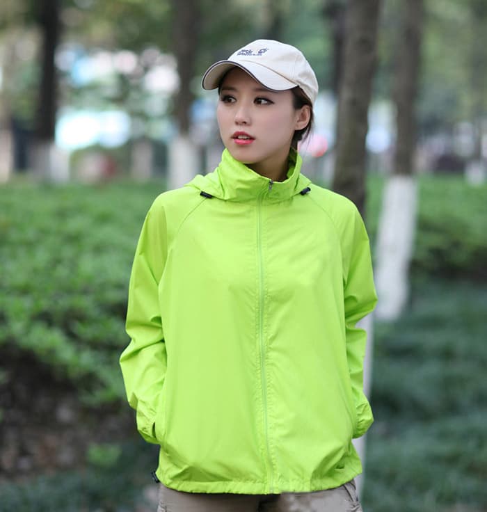 レインウェア 軽量フィット防水ジャケット