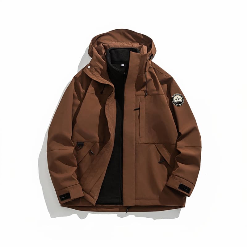 レインウェア アウトドア対応 多機能フードジャケット