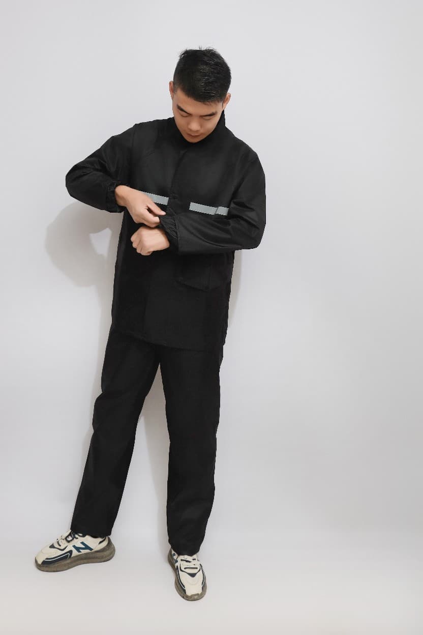 レインウェア 二重構造快適防水レインスーツ