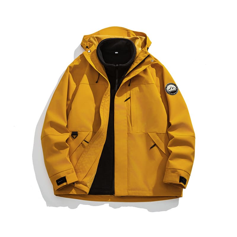 レインウェア アウトドア対応 多機能フードジャケット