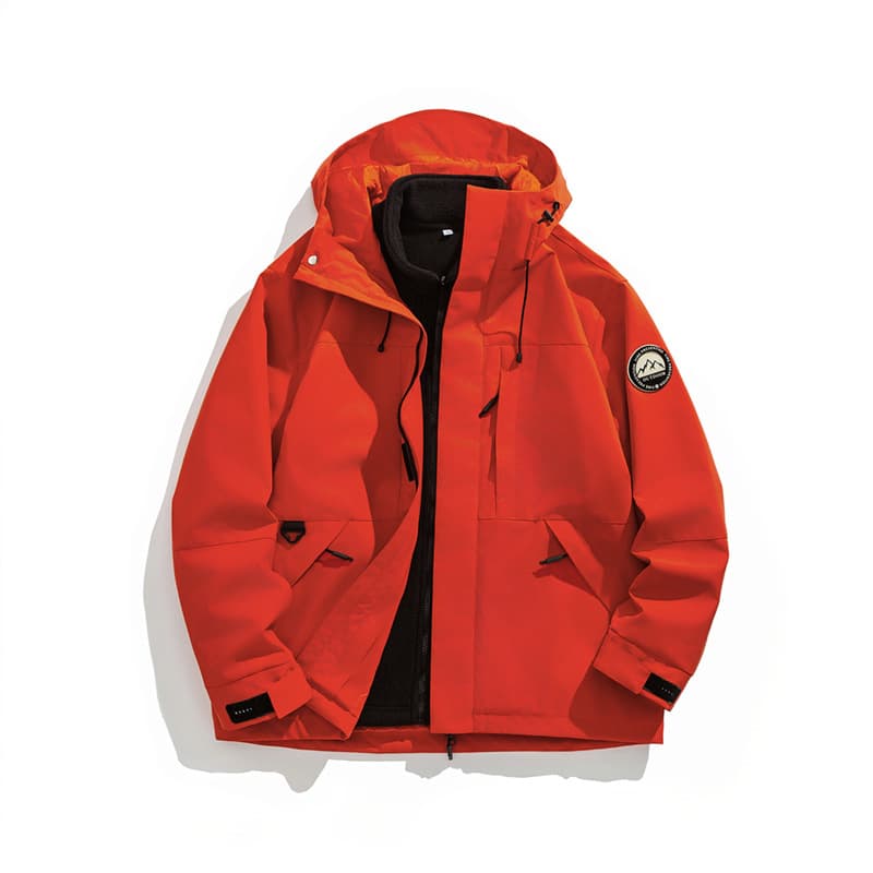 レインウェア アウトドア対応 多機能フードジャケット